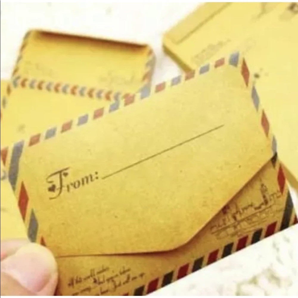 Note memo pad Mail Postage Letter Stationary Gift
